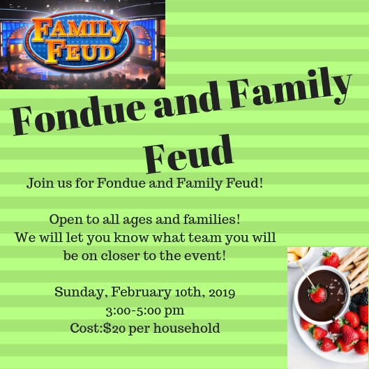 Fondue & Family Feud