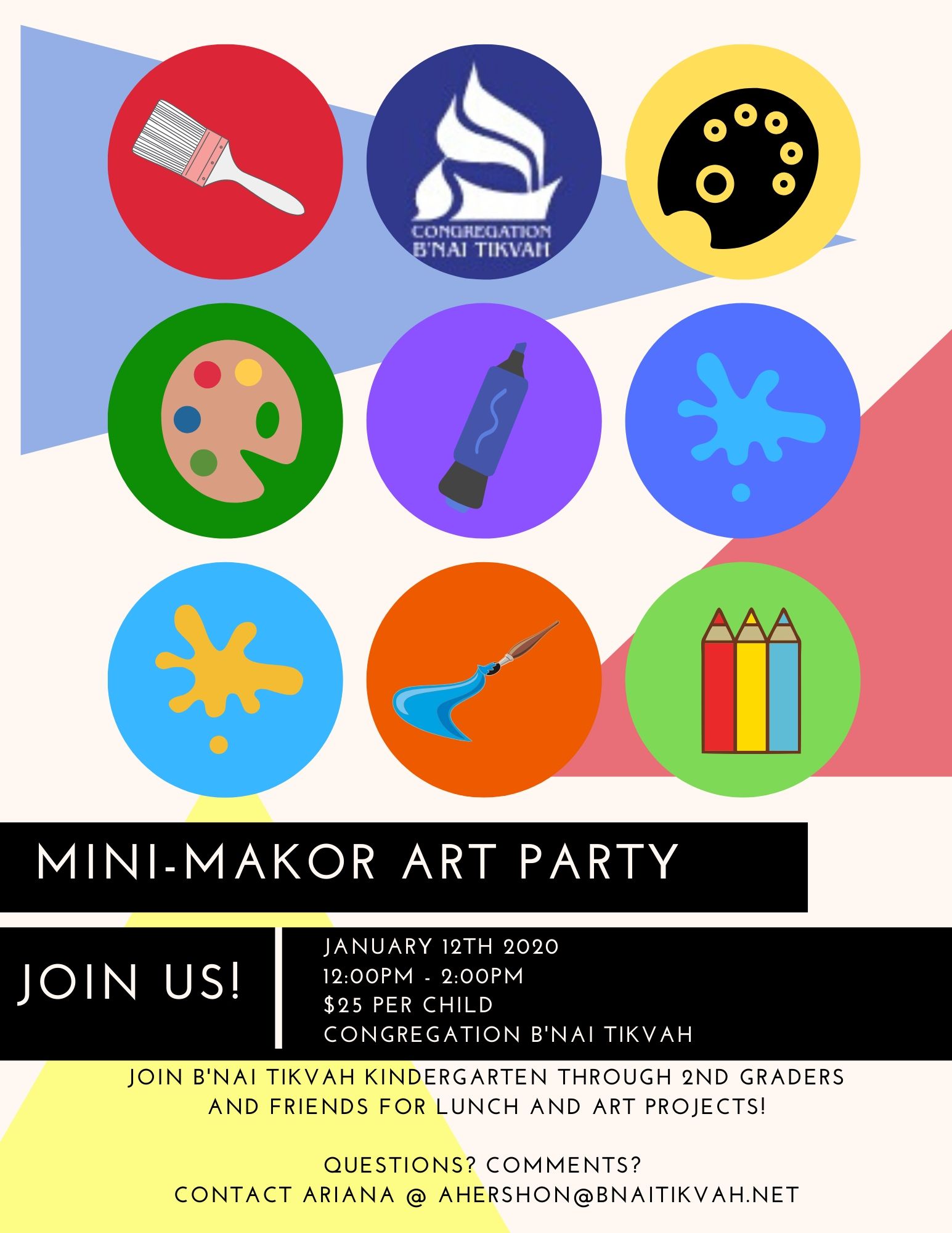 Mini-Makor Art Party